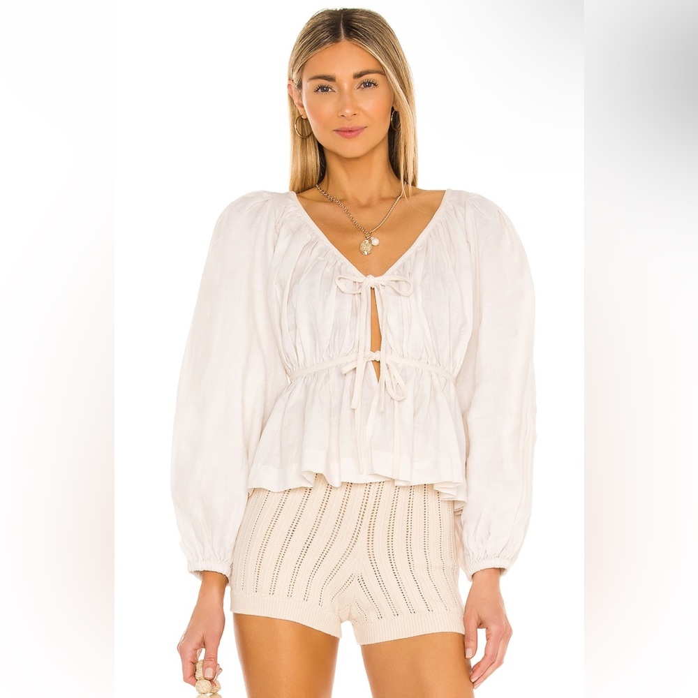 NEW LPA Lawson Puff Sleeve Top